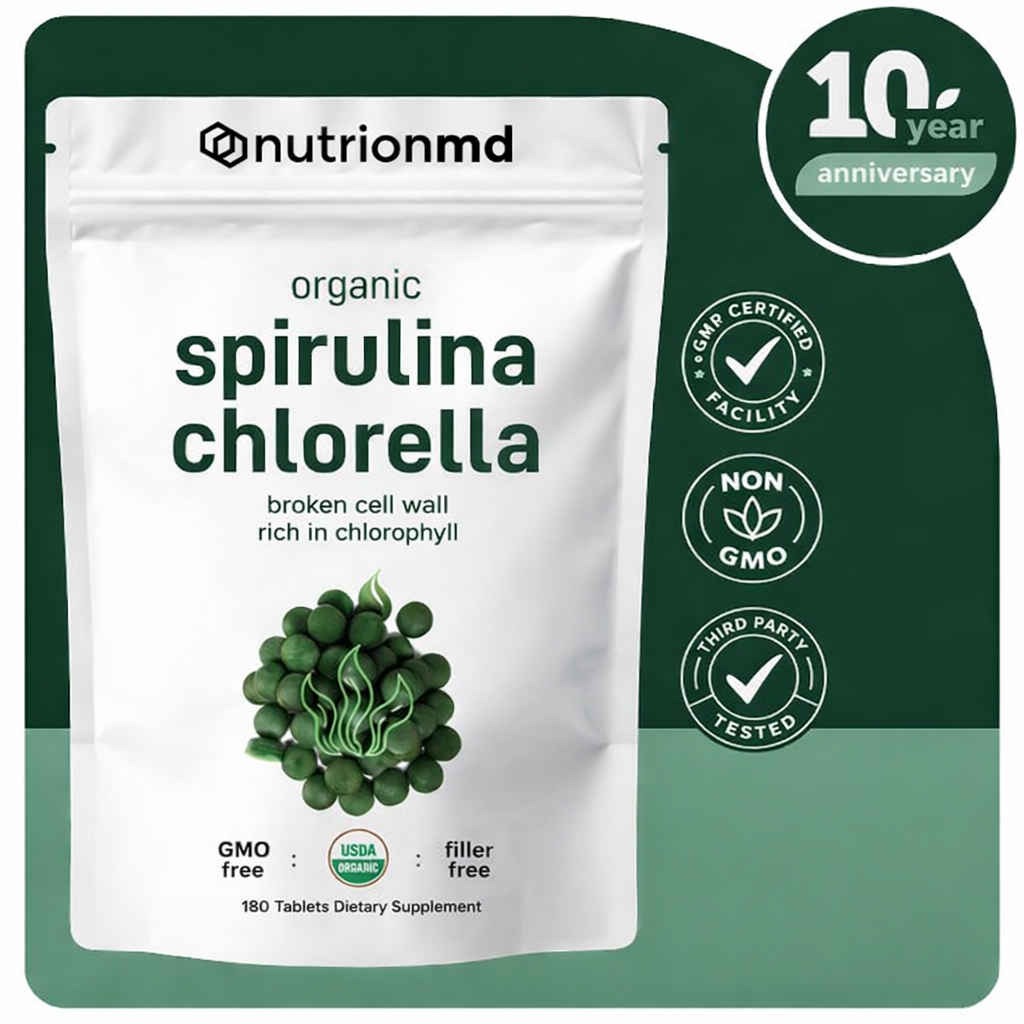 Organic Spirulina and Chlorella