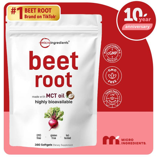 Beet Root Softgels with MCT Oil