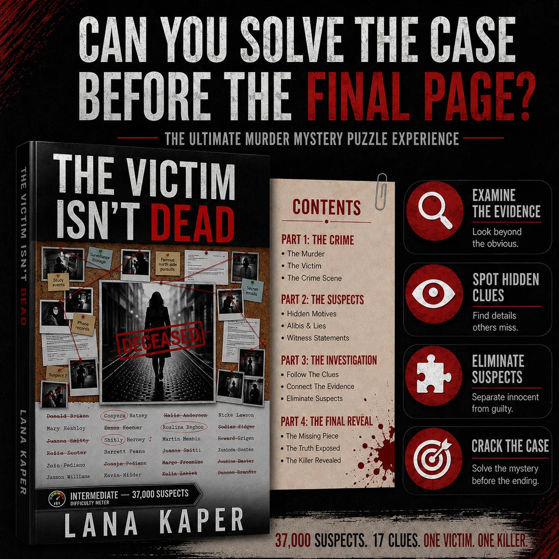 THE VICTIM ISN'T DEAD